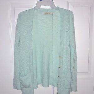Abercrombie & Fitch Blue Cardigan